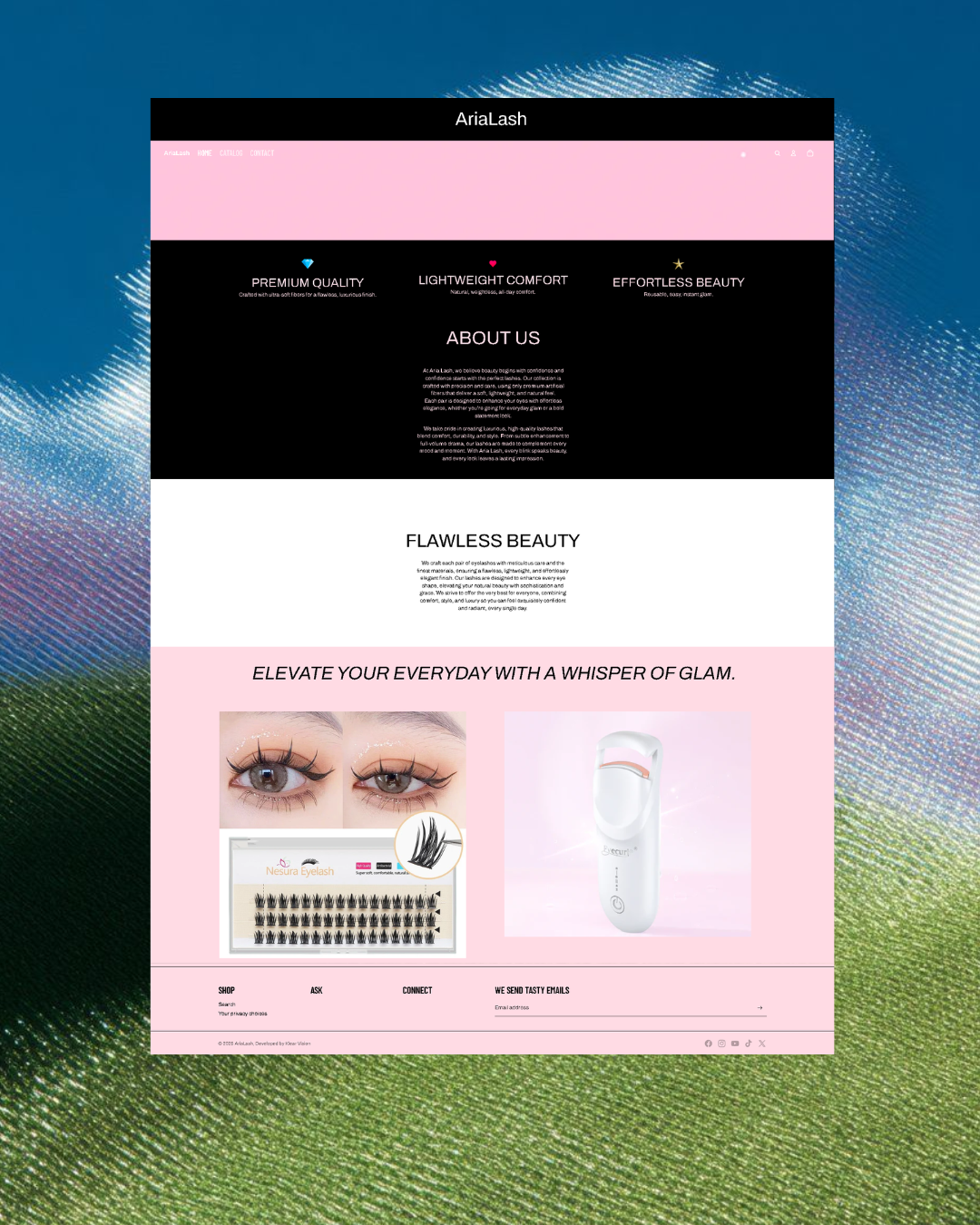 Dropshipping store - Eyelashes